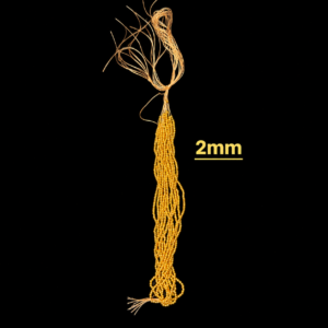 2mm Dull gold Beads