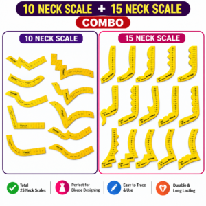 15 Neck Scale and 10 Neck Scale Combo