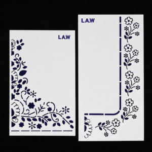 Simple and Elegent Hand and Neck Tracing Stencil