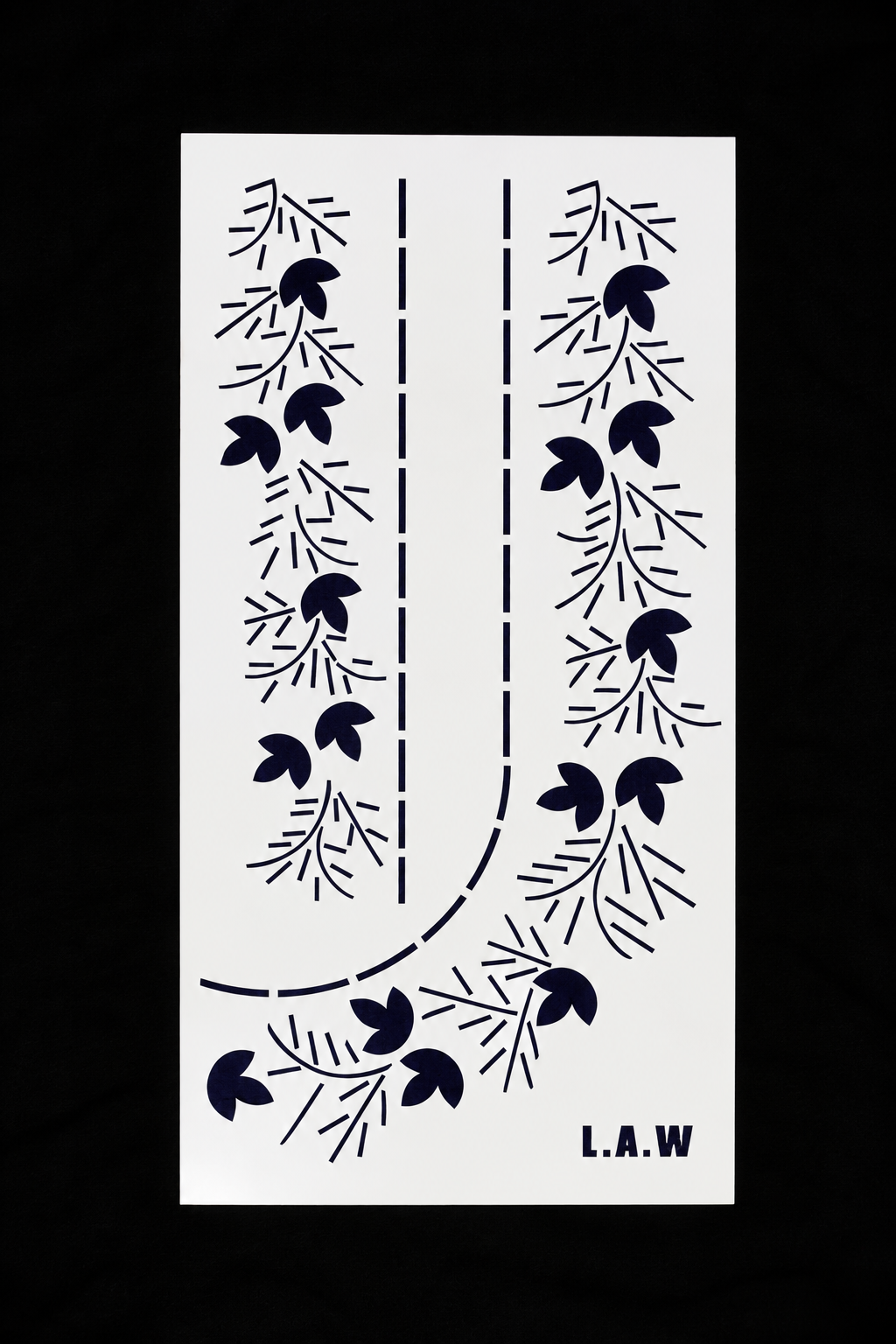 Simple Aariwork Tracing Stencils