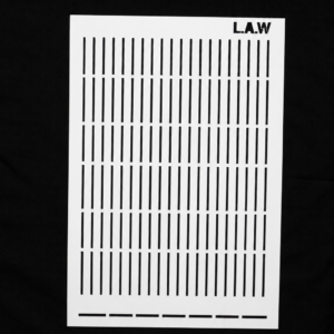 Straight Line Aariwork Hand Design Stencils