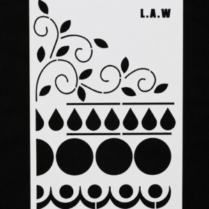 Bridal Hand Design Stencil