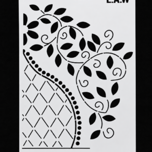 Hand Design Bridal Model Tracing Stecils