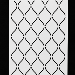 Zigzag Model Aariwork Hand design Tracing Stencils