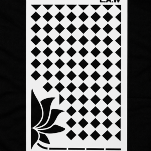Lotus Model Sleeve Design Tracing Stencils