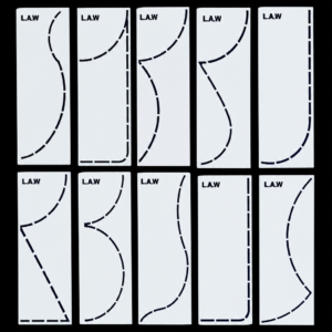 10 Neck design Stencil set 1