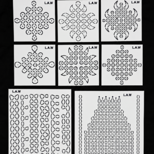 Kolam Stencil Combo