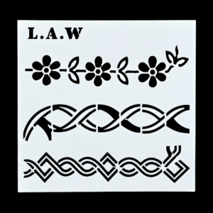 Motif Stencil 46